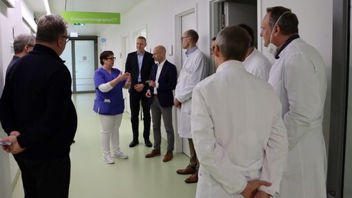 Austausch mit den Chefärzten der Oberschwabenklinik Austausch mit den Chefärzten der Oberschwabenklinik